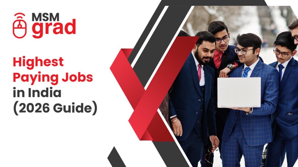 Highest Paying Jobs in India