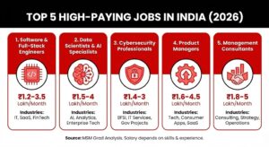 Top Salary Jobs in India MSM Grad