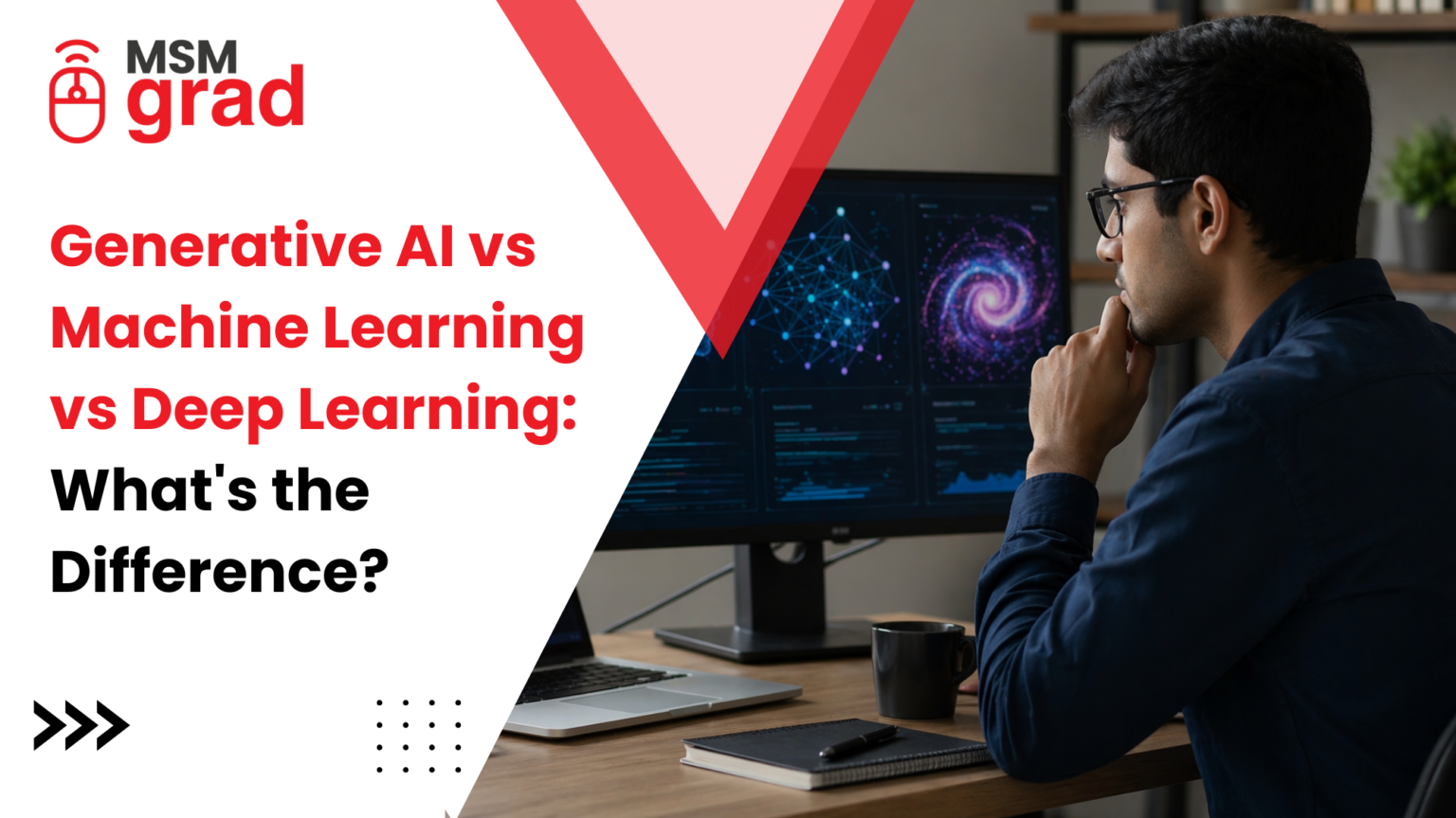 Generative AI vs Machine Learning vs Deep Learning: What's the ...