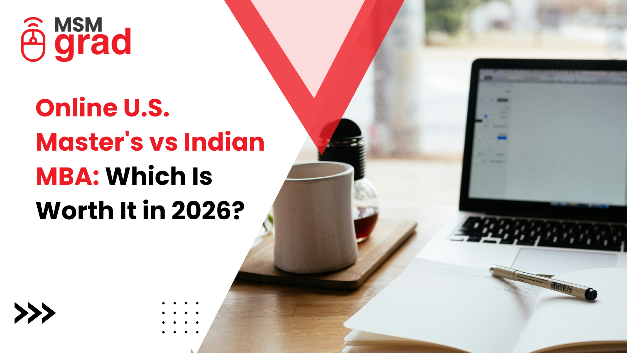 Online U.S. Master's vs Indian MBA