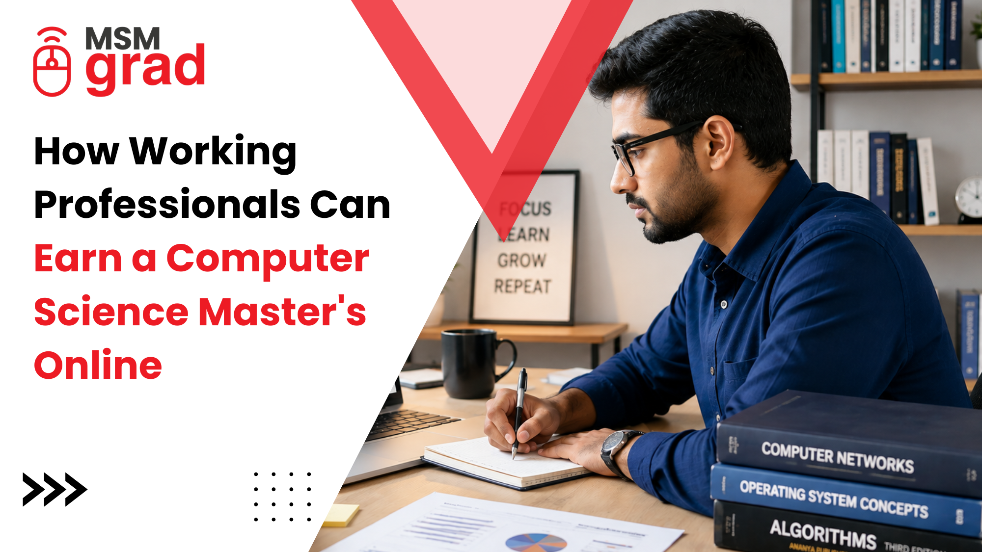 How Working Professionals Can Earn a Computer Science Master's Online